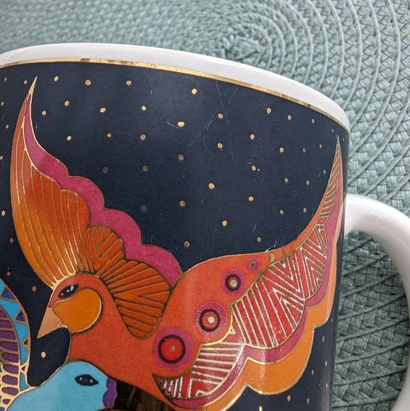 Night Birds 1991 Vintage Laurel Burch Mug - Picture 13 of 13